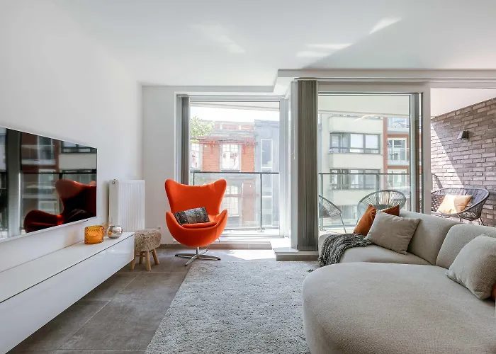 Casiola - Modern With Sunny Terrace In Lejlighed *